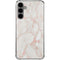 Rose Gold Marble Galaxy S24 Plus Clear Case